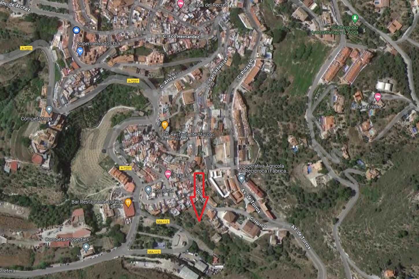 Photo 3 sur 4 — Terrain Urbain à Cómpeta · Cómpeta